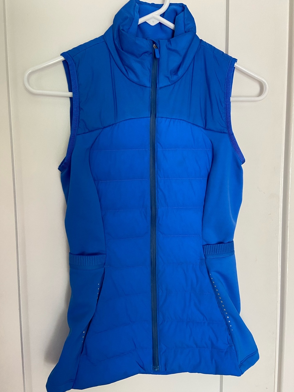 4. Size 0 LULULEMON Blue Down For It All Vest